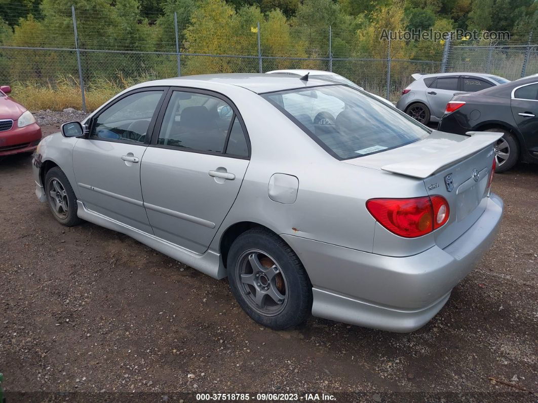 2003 Toyota Corolla Ce/s/le Silver vin: 1NXBR32E63Z048653