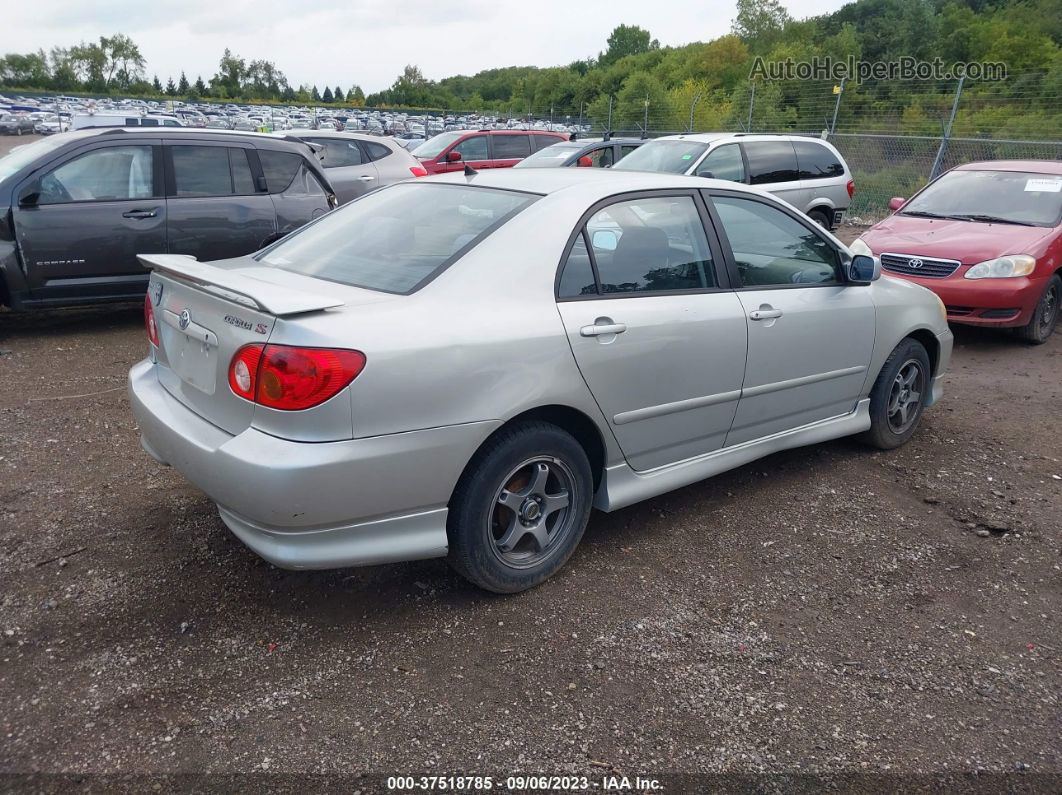 2003 Toyota Corolla Ce/s/le Silver vin: 1NXBR32E63Z048653