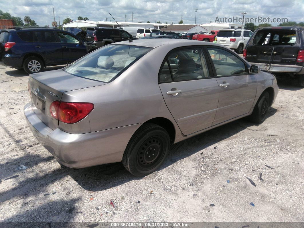 2003 Toyota Corolla Ce/s/le Champagne vin: 1NXBR32E63Z077134