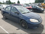 2003 Toyota Corolla Ce Blue vin: 1NXBR32E63Z079773