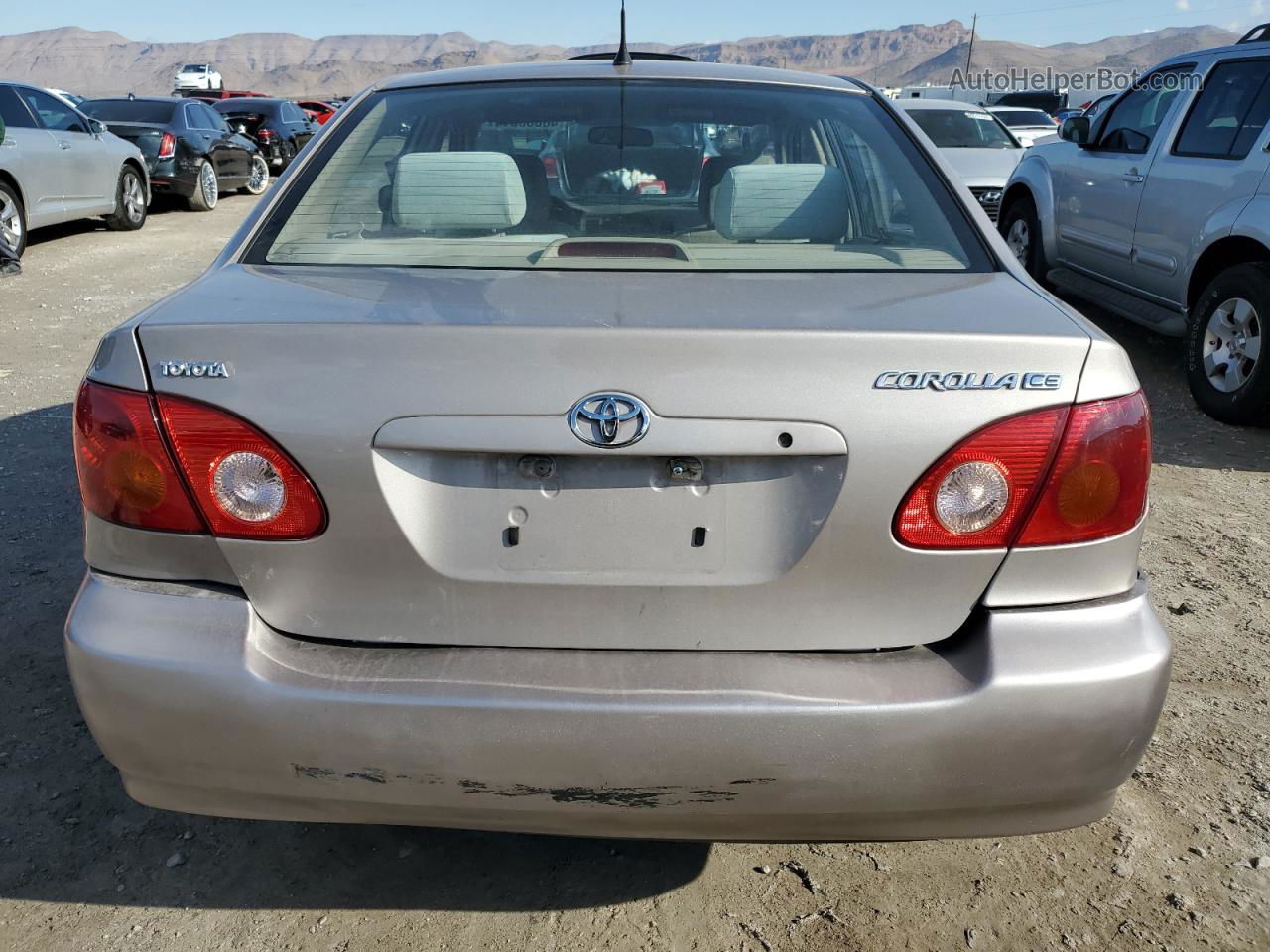 2003 Toyota Corolla Ce Золотой vin: 1NXBR32E63Z083385