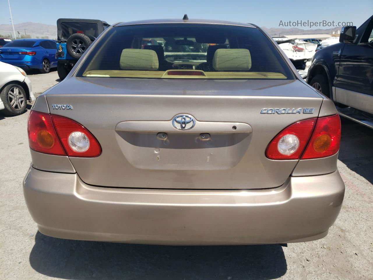 2004 Toyota Corolla Ce Gold vin: 1NXBR32E64Z209097