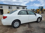 2004 Toyota Corolla Ce White vin: 1NXBR32E64Z228443