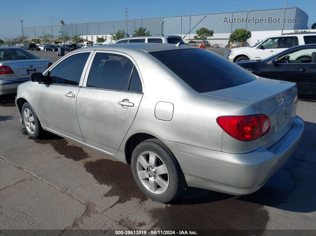 2004 Toyota Corolla Ce Silver vin: 1NXBR32E64Z230161