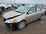 2004 Toyota Corolla Ce Beige vin: 1NXBR32E64Z263998