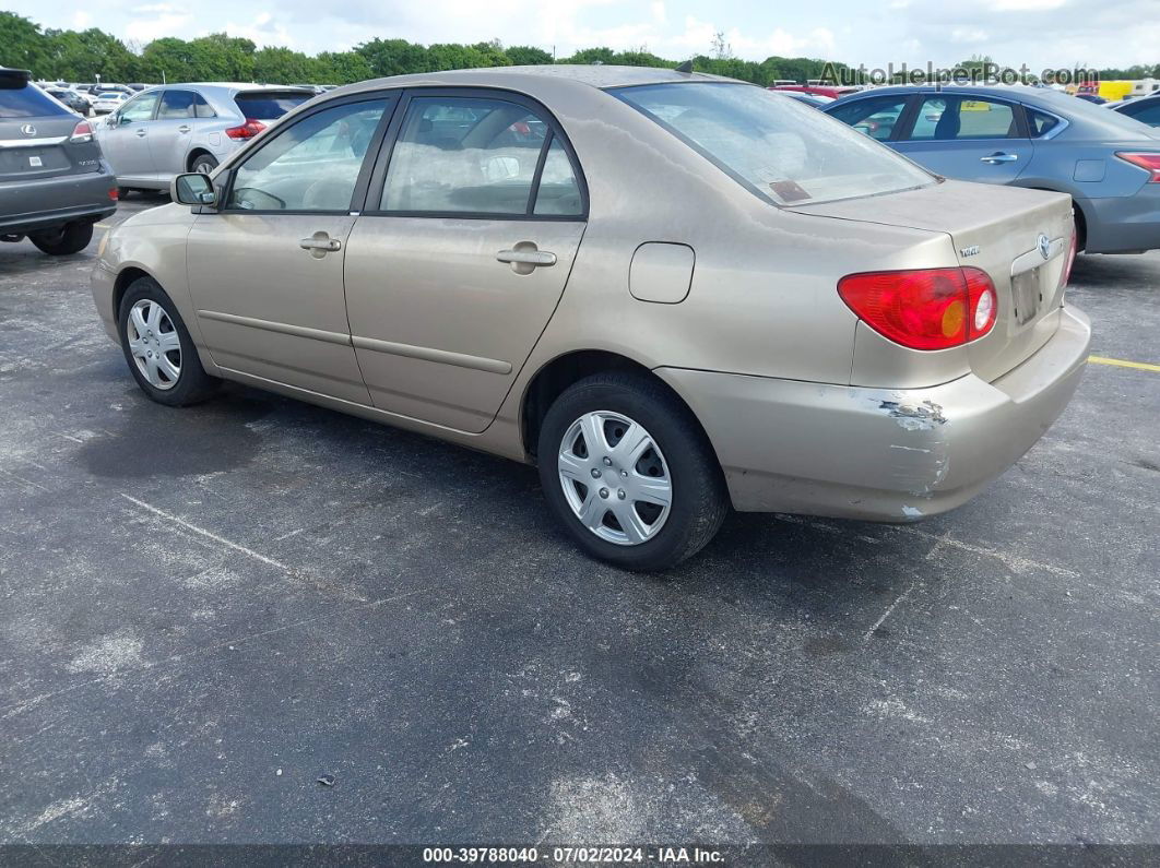 2004 Toyota Corolla Le Tan vin: 1NXBR32E64Z279019