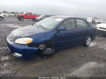 2004 Toyota Corolla S Blue vin: 1NXBR32E64Z280896