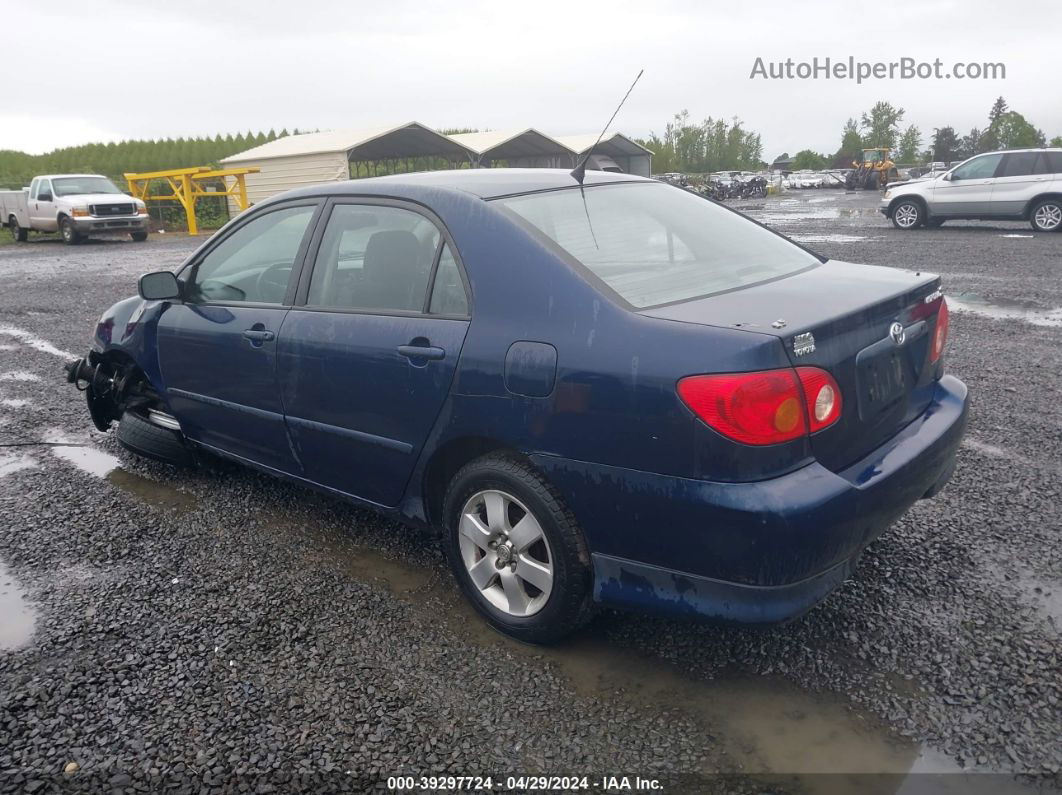 2004 Toyota Corolla S Blue vin: 1NXBR32E64Z280896