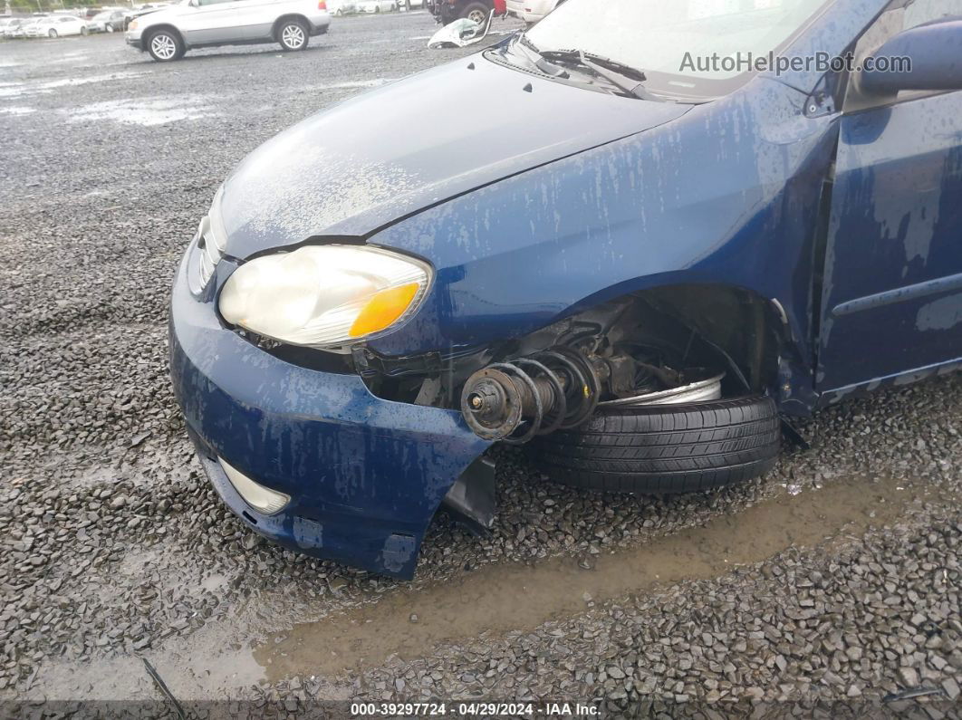 2004 Toyota Corolla S Blue vin: 1NXBR32E64Z280896