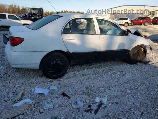 2004 Toyota Corolla Ce White vin: 1NXBR32E64Z291929