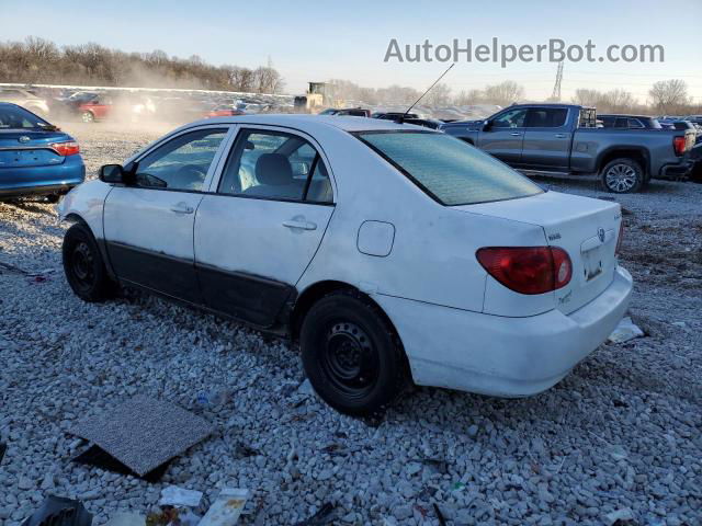 2004 Toyota Corolla Ce White vin: 1NXBR32E64Z291929