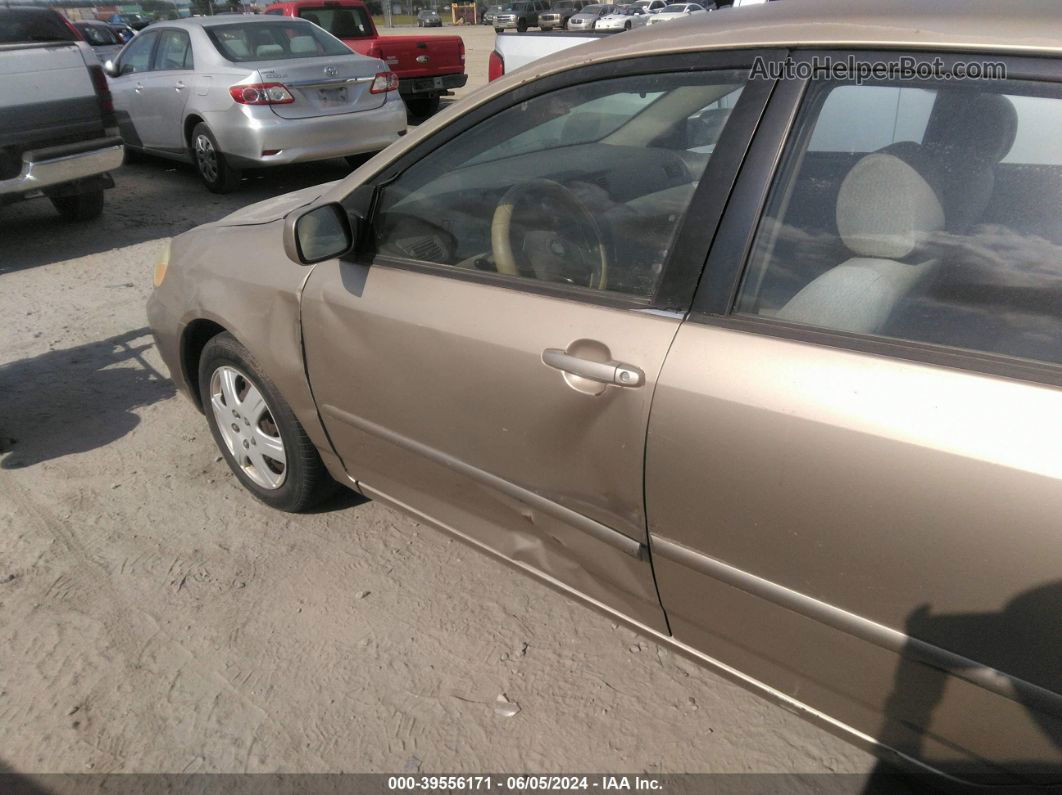 2004 Toyota Corolla Le Gold vin: 1NXBR32E64Z308308