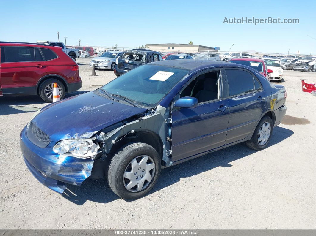 2004 Toyota Corolla Ce/s/le Blue vin: 1NXBR32E64Z314657