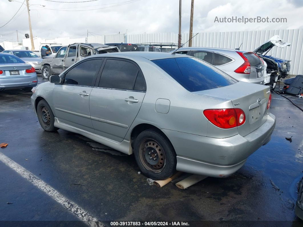 2004 Toyota Corolla S Gray vin: 1NXBR32E64Z319776