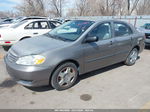 2004 Toyota Corolla Ce Gray vin: 1NXBR32E64Z325285