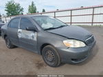 2005 Toyota Corolla Ce Gray vin: 1NXBR32E65Z476175