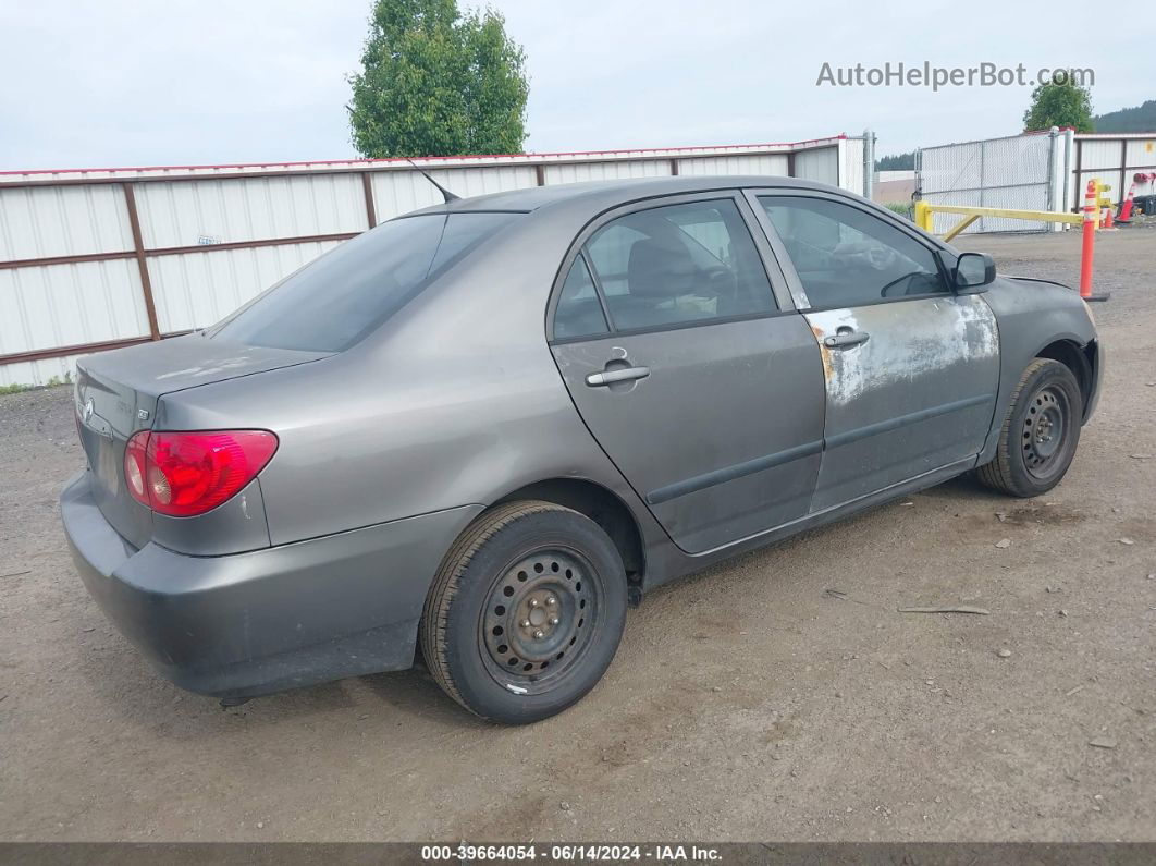 2005 Toyota Corolla Ce Серый vin: 1NXBR32E65Z476175