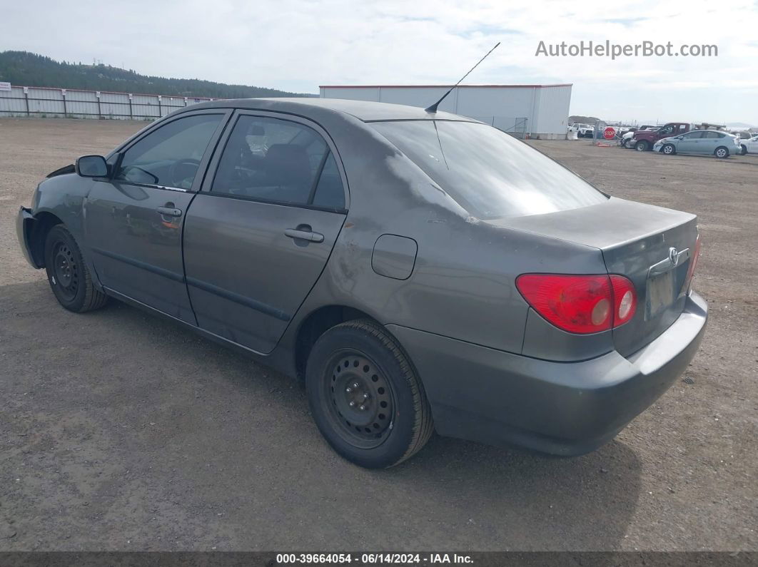 2005 Toyota Corolla Ce Gray vin: 1NXBR32E65Z476175