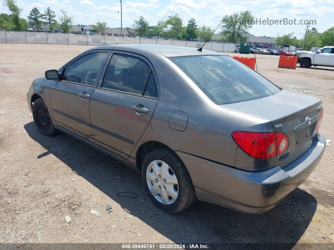 2005 Toyota Corolla Ce Gray vin: 1NXBR32E65Z493154