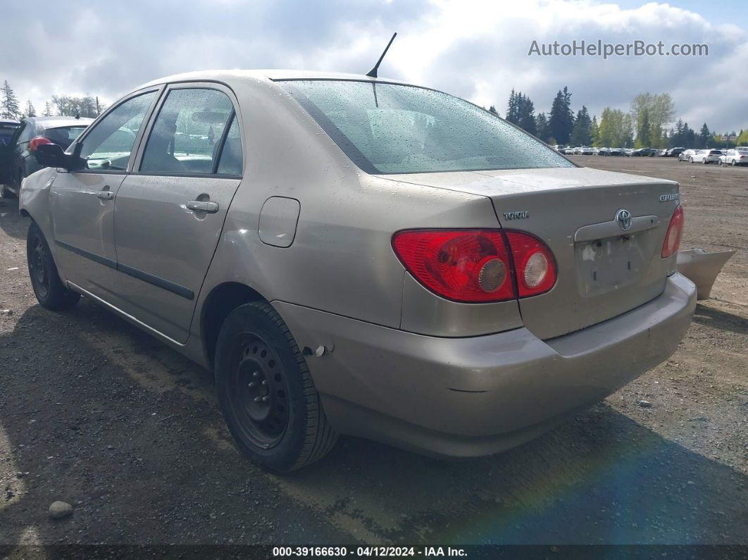 2005 Toyota Corolla Ce Tan vin: 1NXBR32E65Z512141