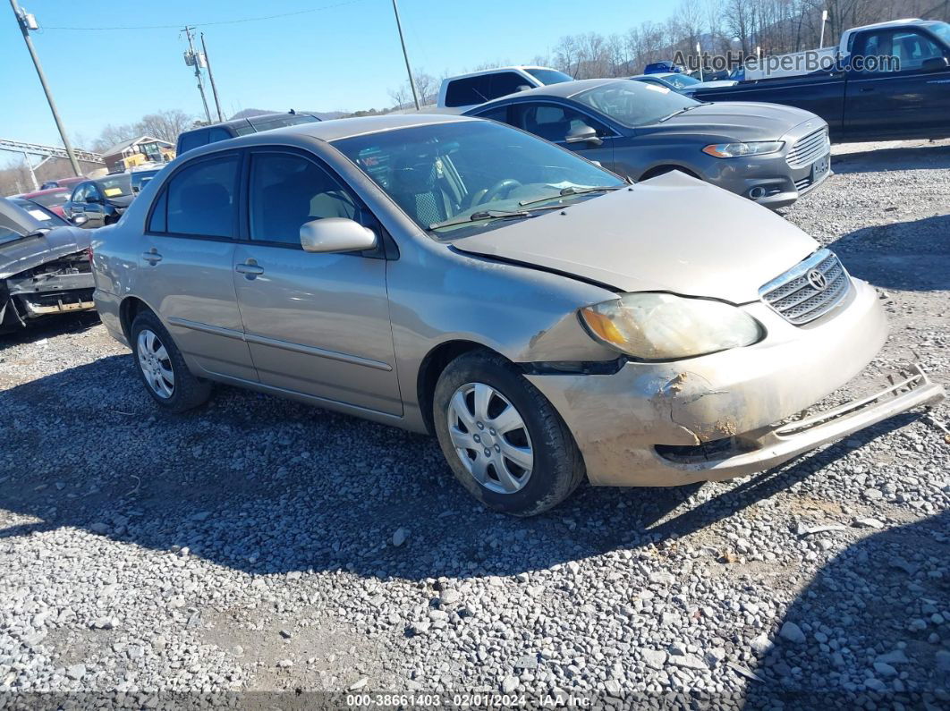 2005 Toyota Corolla Le Gold vin: 1NXBR32E65Z567026