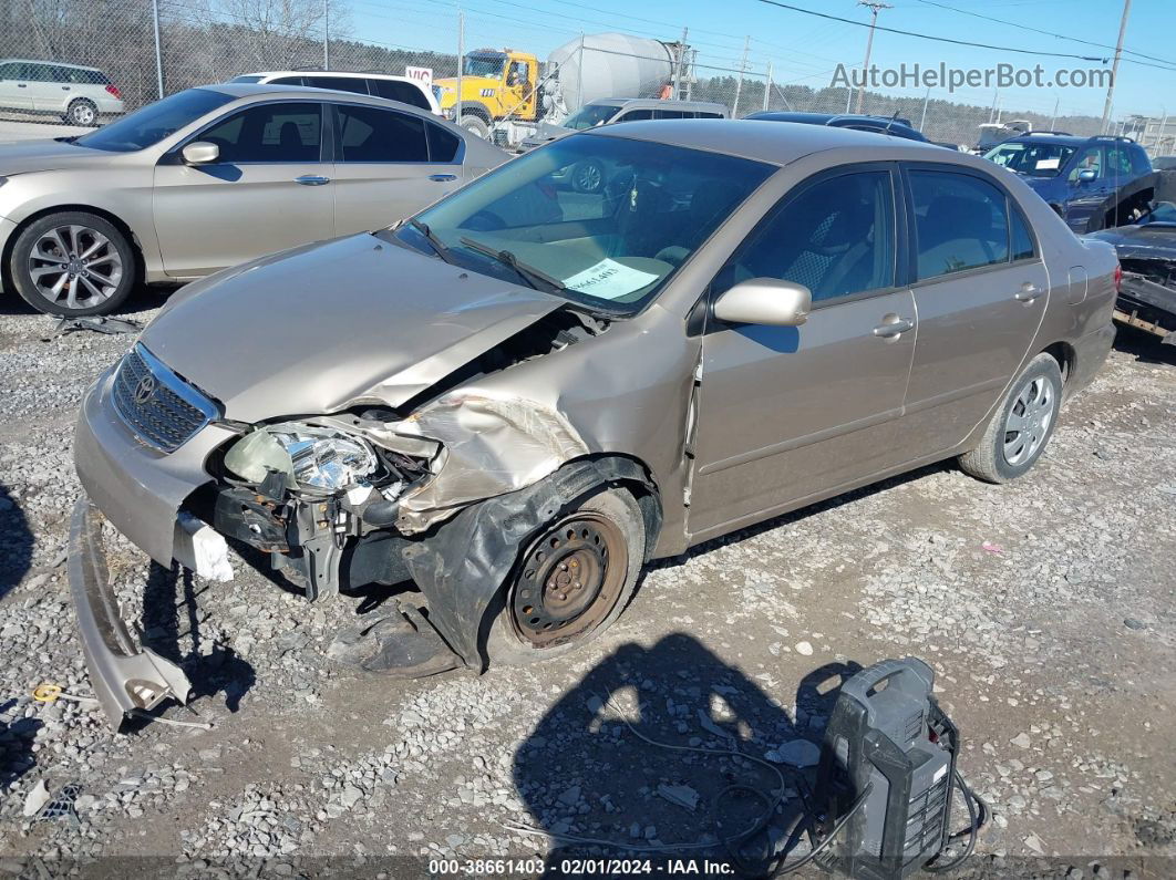 2005 Toyota Corolla Le Gold vin: 1NXBR32E65Z567026