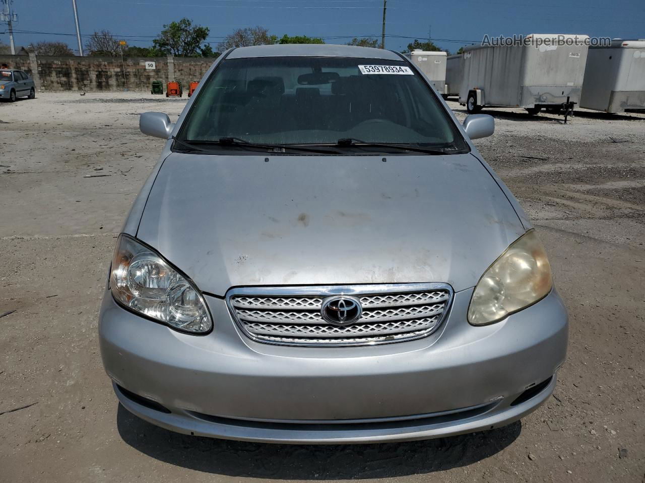 2008 Toyota Corolla Ce Silver vin: 1NXBR32E68Z003705