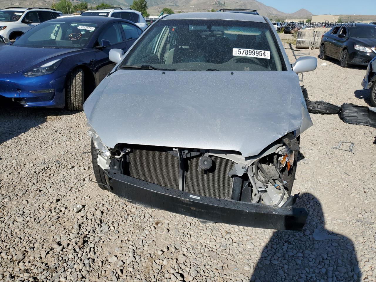 2008 Toyota Corolla Ce Silver vin: 1NXBR32E68Z027664