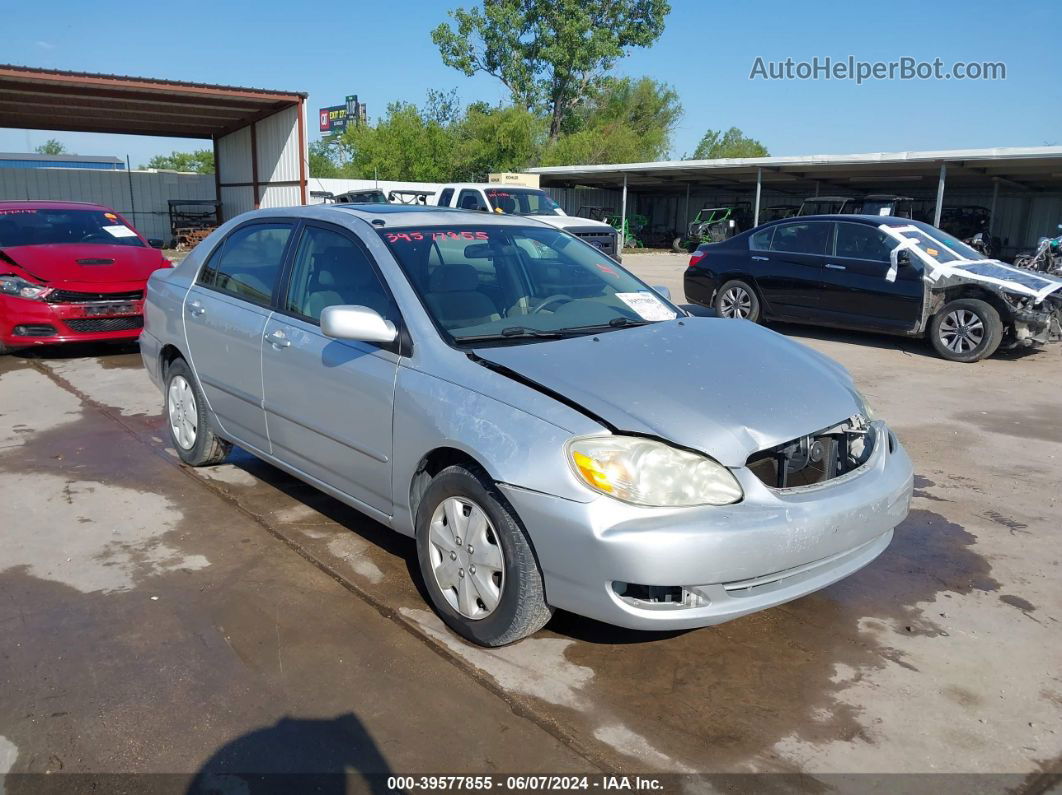 2008 Toyota Corolla Le Silver vin: 1NXBR32E68Z955751