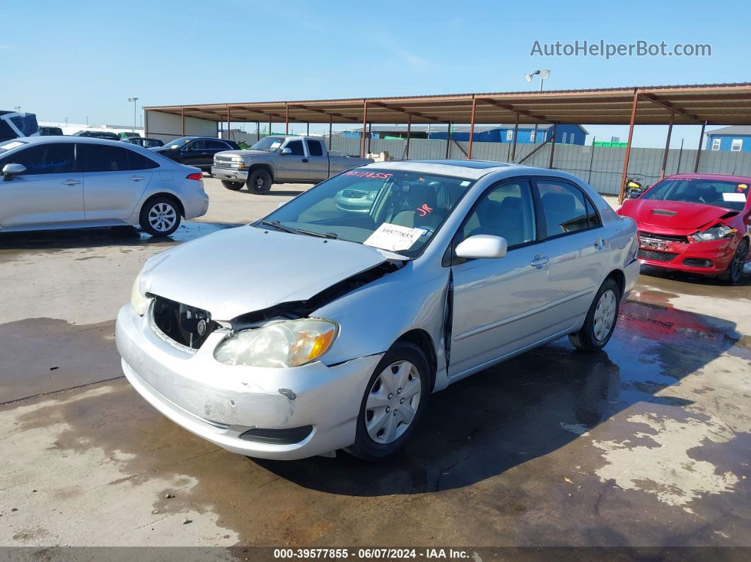 2008 Toyota Corolla Le Silver vin: 1NXBR32E68Z955751