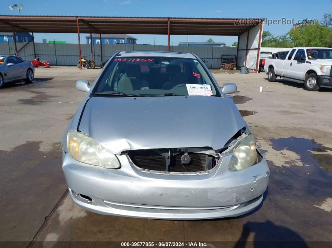 2008 Toyota Corolla Le Silver vin: 1NXBR32E68Z955751