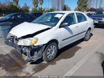 2008 Toyota Corolla Ce White vin: 1NXBR32E68Z958990