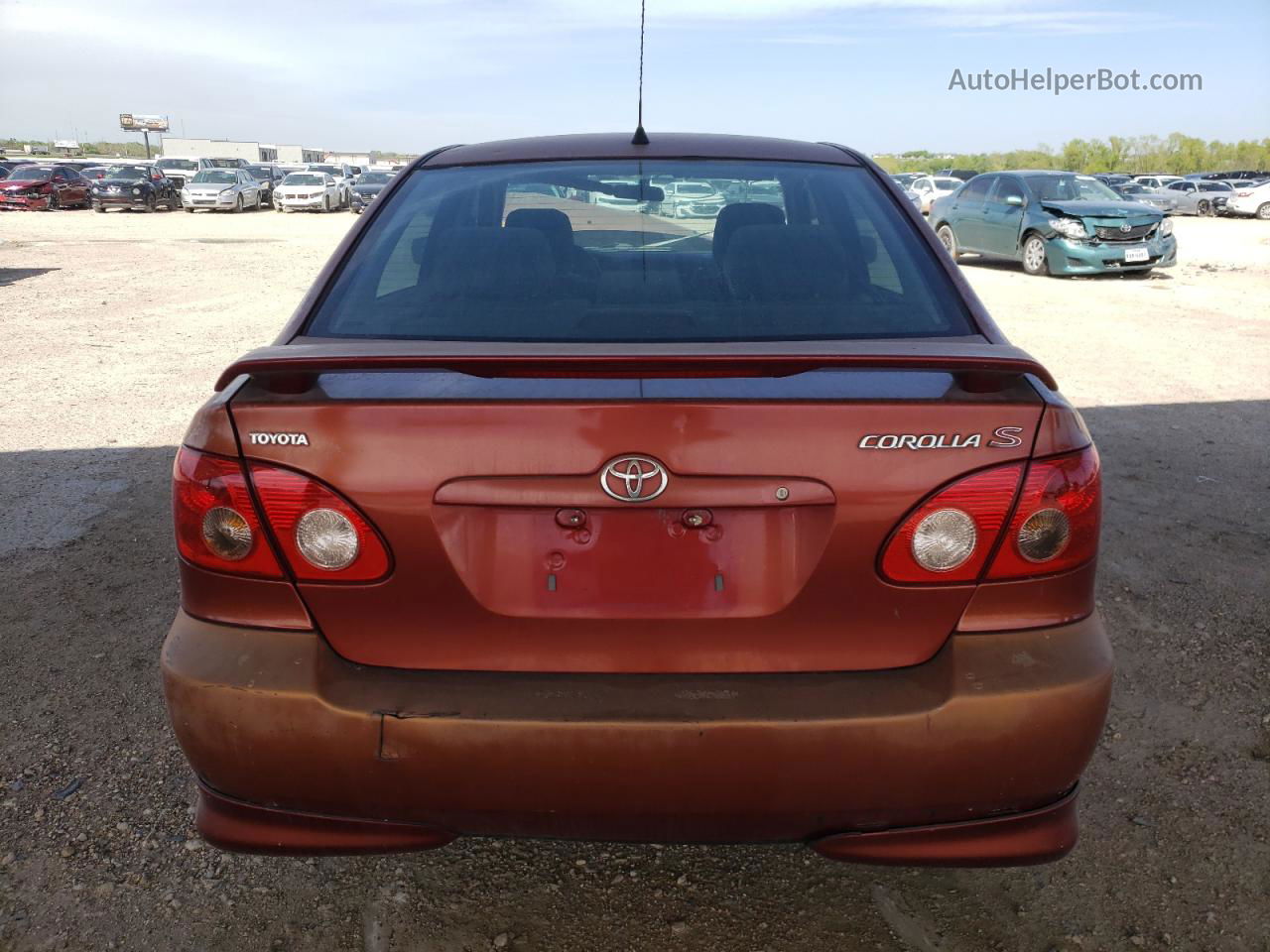 2008 Toyota Corolla Ce Red vin: 1NXBR32E68Z972176