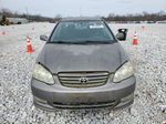 2003 Toyota Corolla Ce Gray vin: 1NXBR32E73Z042215