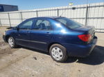 2003 Toyota Corolla Ce Blue vin: 1NXBR32E73Z046197