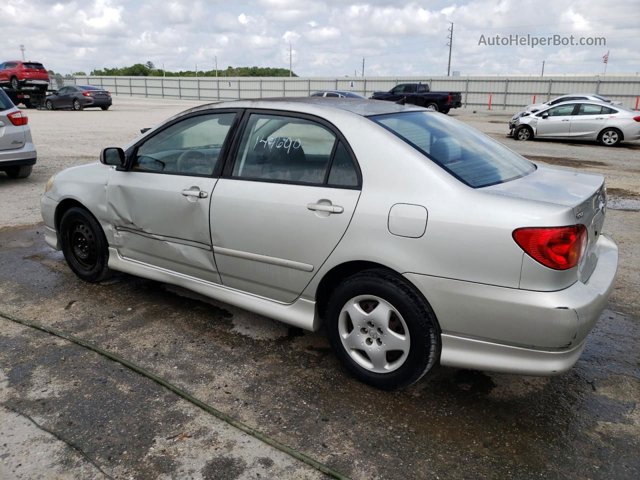 2003 Toyota Corolla Ce Серебряный vin: 1NXBR32E73Z076784