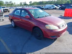 2003 Toyota Corolla Le Красный vin: 1NXBR32E73Z087428