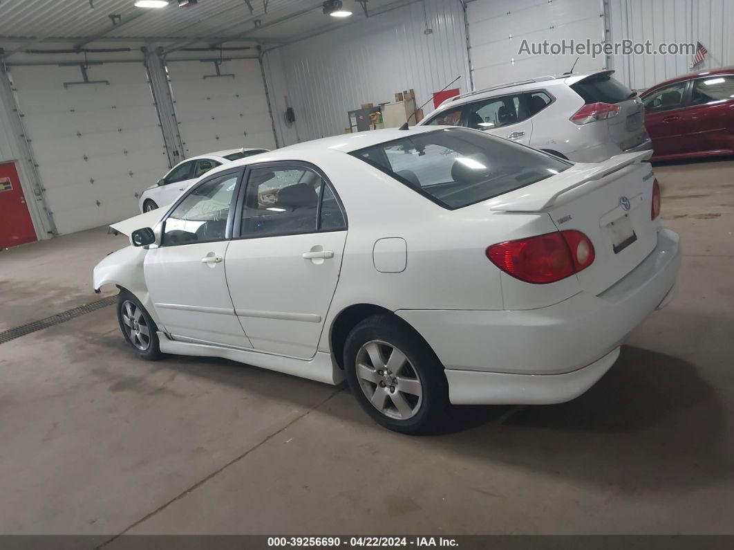 2003 Toyota Corolla S White vin: 1NXBR32E73Z182846