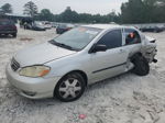 2003 Toyota Corolla Ce Silver vin: 1NXBR32E73Z186041