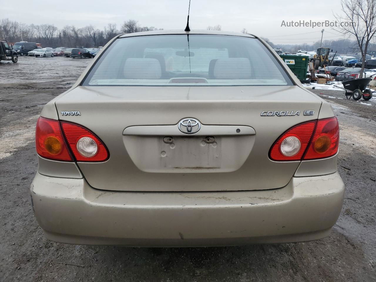 2004 Toyota Corolla Ce Gold vin: 1NXBR32E74Z224224