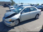 2004 Toyota Corolla Le Silver vin: 1NXBR32E74Z252282