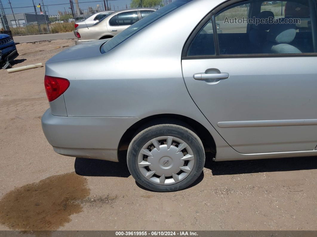 2004 Toyota Corolla Le Silver vin: 1NXBR32E74Z337235