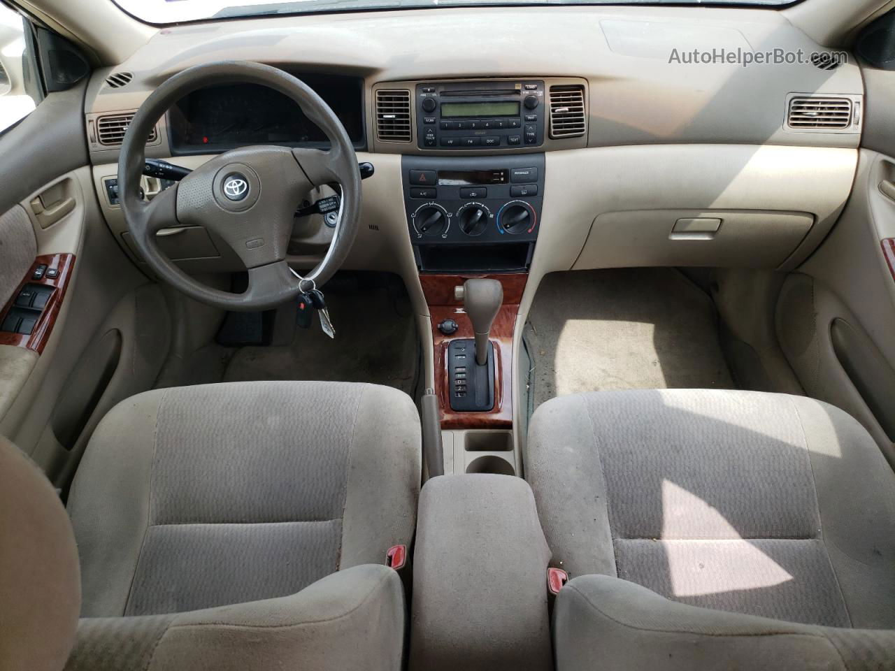 2005 Toyota Corolla Ce Tan vin: 1NXBR32E75Z347023