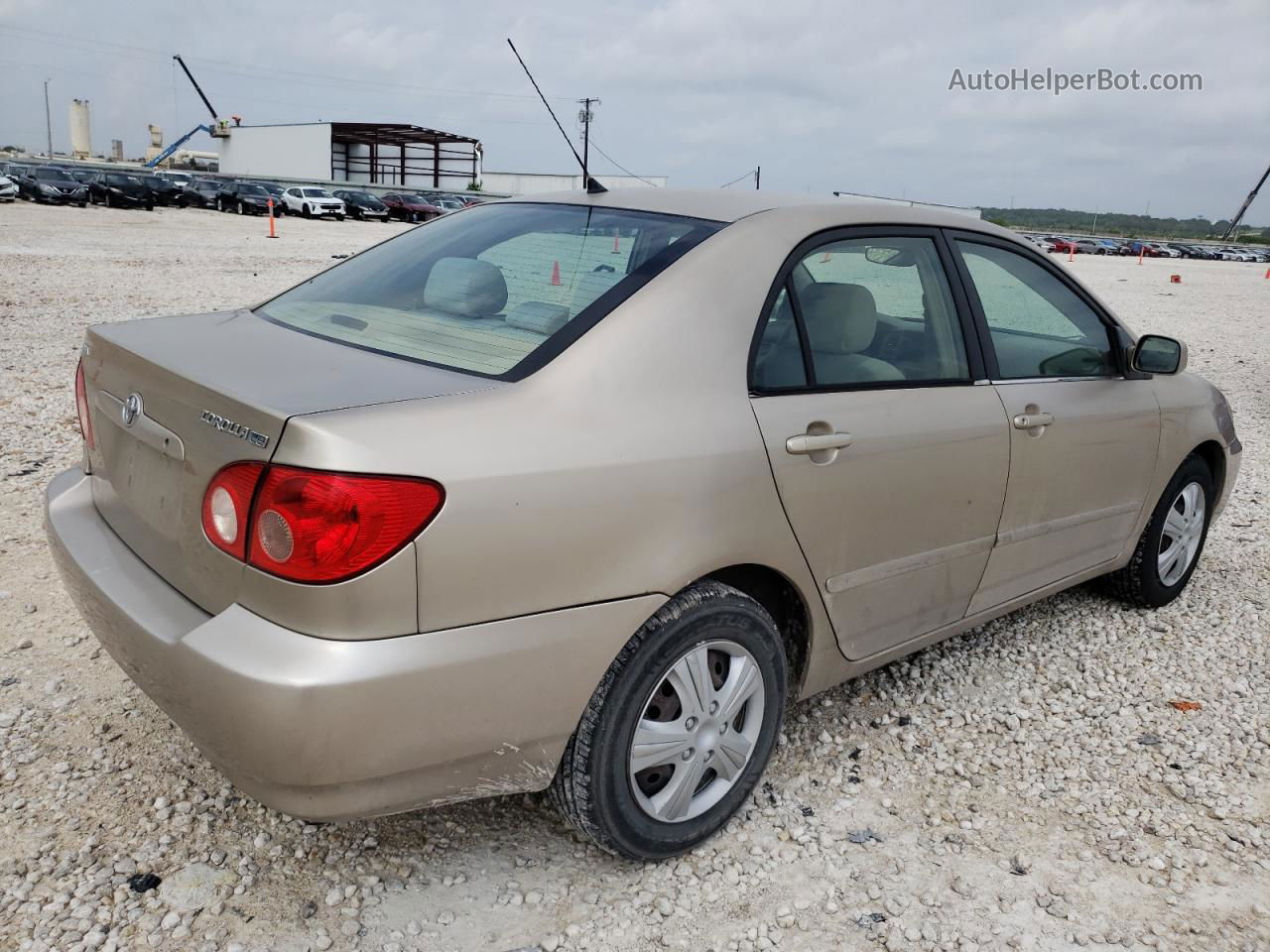 2005 Toyota Corolla Ce Tan vin: 1NXBR32E75Z347023