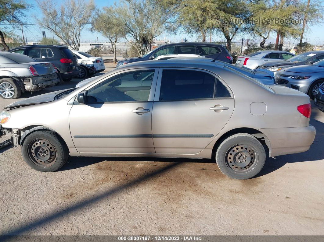 2005 Toyota Corolla Ce Желто-коричневый vin: 1NXBR32E75Z415403