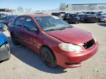 2005 Toyota Corolla Ce Maroon vin: 1NXBR32E75Z475228