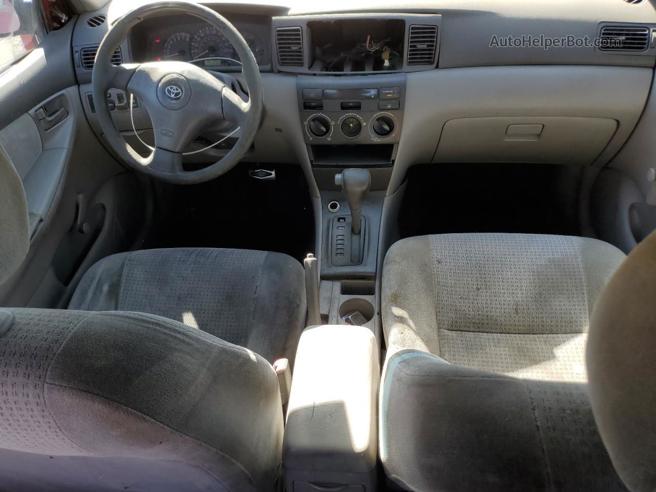 2005 Toyota Corolla Ce Темно-бордовый vin: 1NXBR32E75Z475228