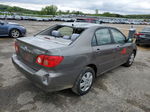 2005 Toyota Corolla Ce Gray vin: 1NXBR32E75Z500242