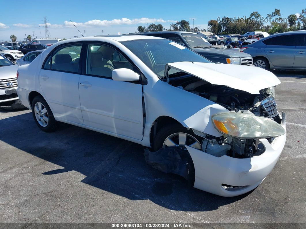 2005 Toyota Corolla Le Белый vin: 1NXBR32E75Z516411