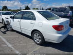 2005 Toyota Corolla Le White vin: 1NXBR32E75Z516411